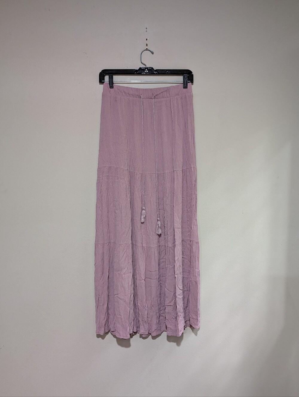 Boho Pink Maxi Skirt